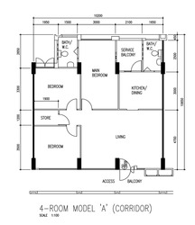 Blk 919 Hougang Avenue 4 (Hougang), HDB 4 Rooms #555277521